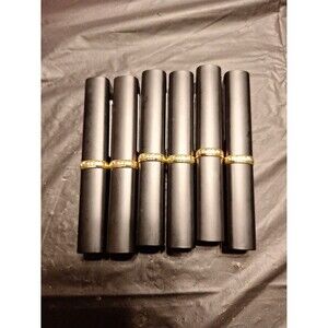 L'Oreal Lipstick Lot of 6 #131 #165 #300 Loreal Black Tube